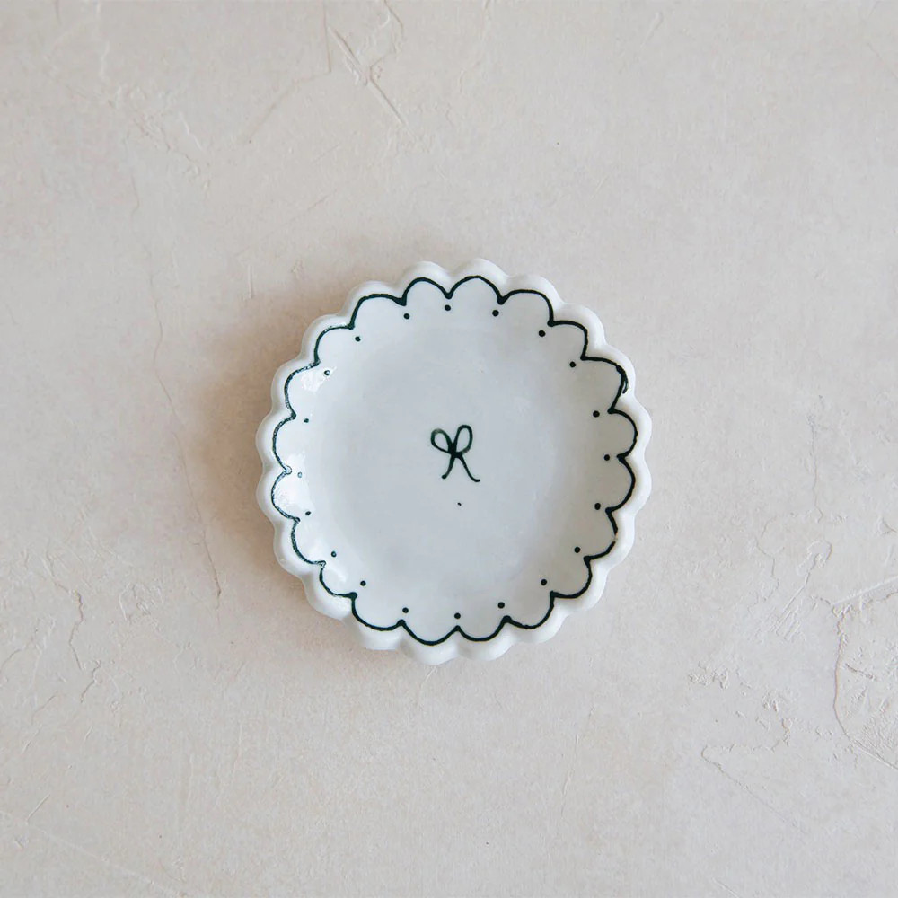 Hand-painted Porcelain Dish - Forest | Roan Iris