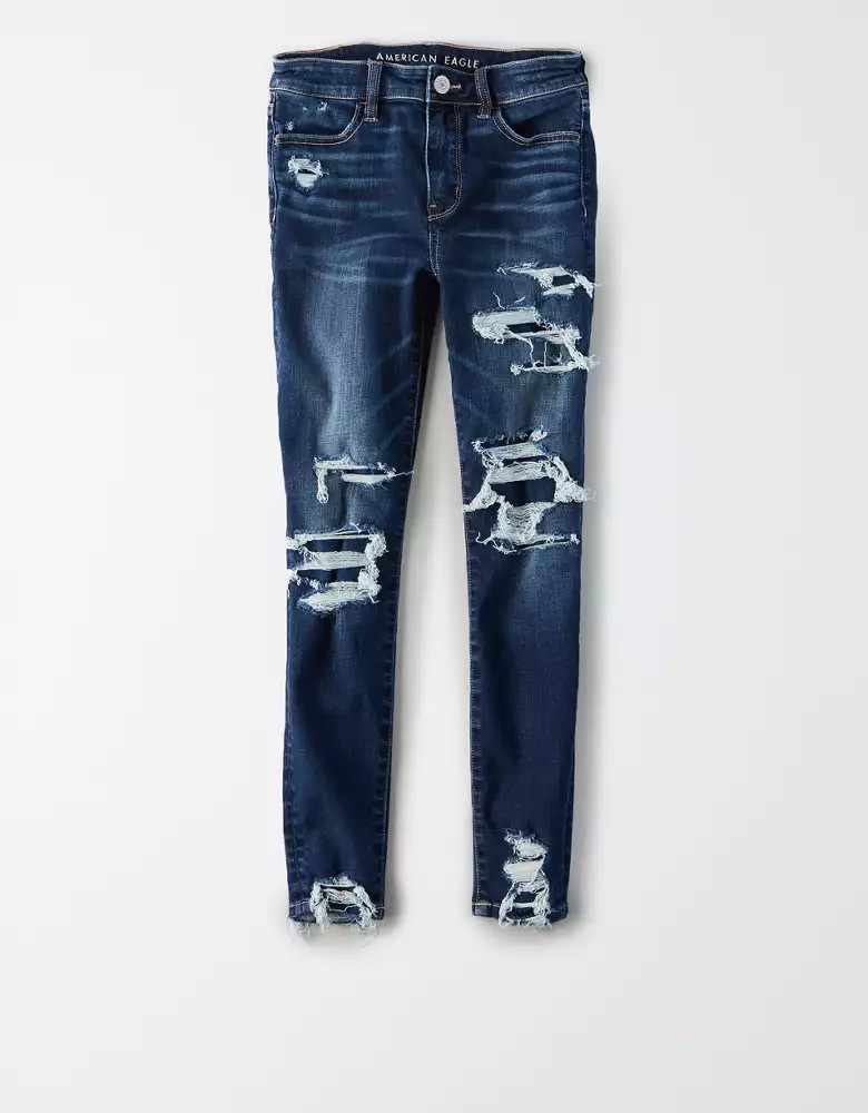 AE Ne(x)t Level High-Waisted Jegging Crop | American Eagle Outfitters (US & CA)