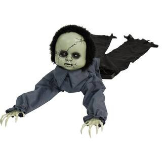 10.5 in. Touch Activated Animatronic Doll | The Home Depot