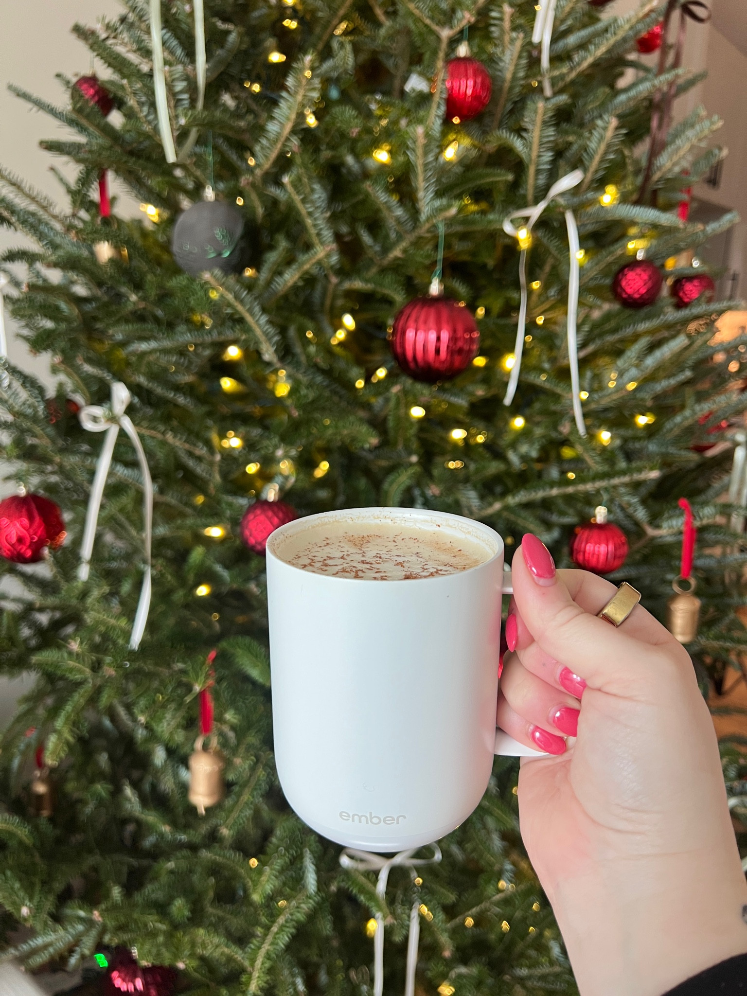 This Ember mug is the best thing! Especially for all the people that have to warm up their coffees 5 times in the morning (guilty). It keeps your coffee the perfect temperature and you can control it through an app! 

#LTKGiftGuide #LTKHoliday #LTKSeasonal