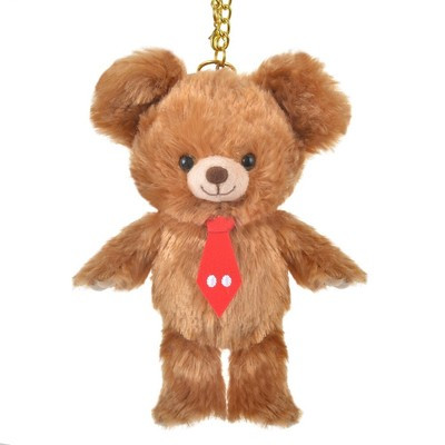 Disney Store Japan Mickey Mocha UniBEARsity Plush Keychain Charm | eBay US