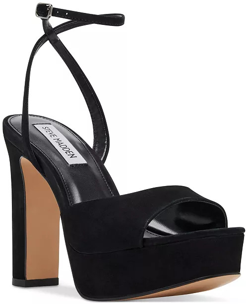 Women's Assured Ankle-Strap Platform Dress Sandals | Macy's