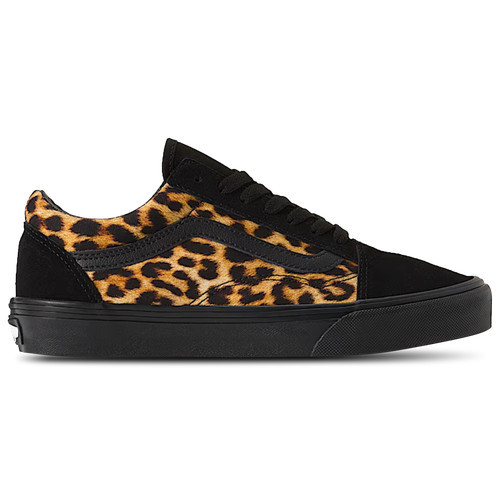 Vans Womens Vans Old Skool Leopard - Womens Shoes Leopard/Black Size 09.5 | Foot Locker (US)