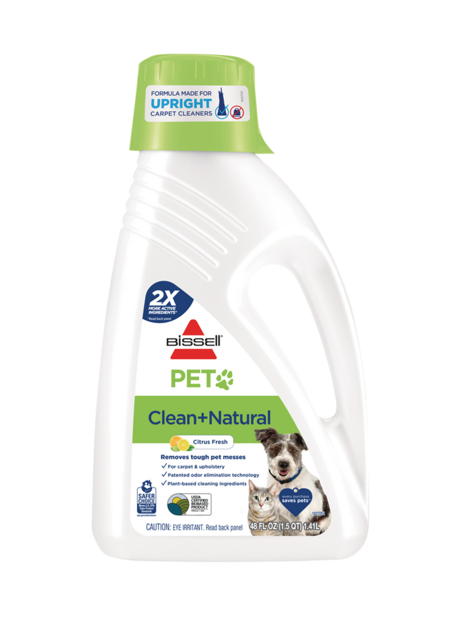 BISSELL Pet Natural Upright Cleaner Formula, Citrus, 1.4-L#153-1709-6 | Canadian Tire