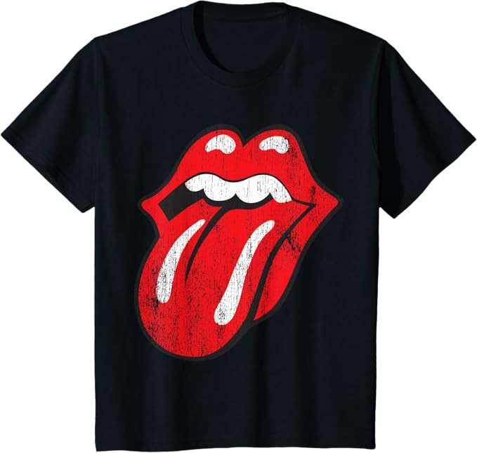 The Rolling Stones Distressed Tongue Youth T-Shirt | Amazon (US)