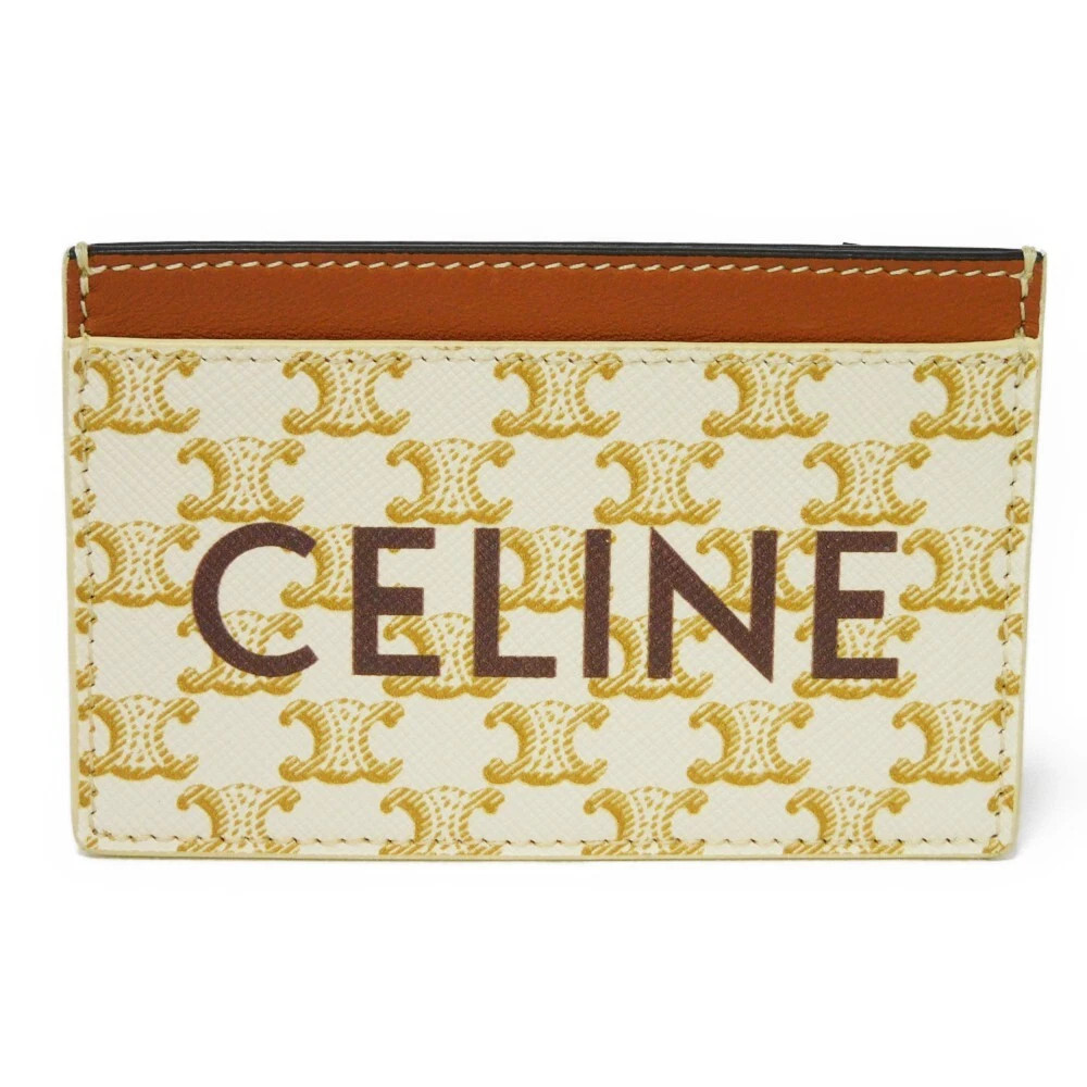 AUTHENTIC CELINE logo card holder 10B702CLY.01TA Card Case Pass case busin...  | eBay | eBay US