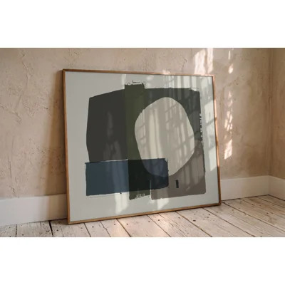 Abstract Overlapping Forms by Cartissi — Abstract Wall Art | Perigold