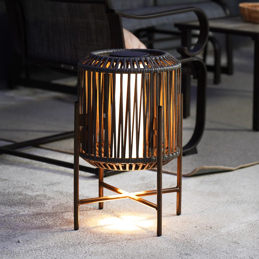 Grand Patio 22'' Solar Powered Outdoor Floor Lamp & Reviews | Wayfair | Wayfair North America