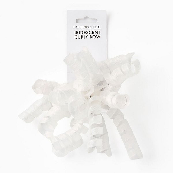 Iridescent Curly Bow | Paper Source | Paper Source