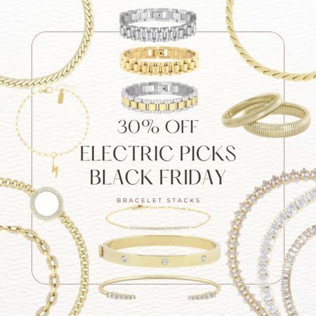 Electric Picks Bracelet Stacks
-
BLACK FRIDAY 30% OFF THE SITE 



#LTKGiftGuide #LTKCyberWeek #LTKfindsunder100