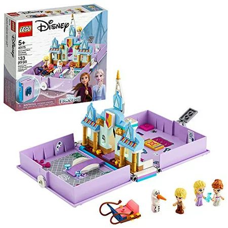 LEGO Disney Anna and Elsa?s Storybook Adventures 43175 Creative Building Kit for fans of Disney?s Fr | Walmart (US)