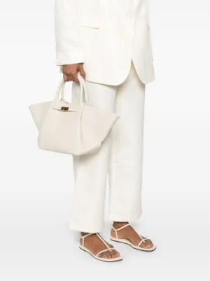 DeMellier Midi New York Tote Bag | White | FARFETCH | Farfetch Global