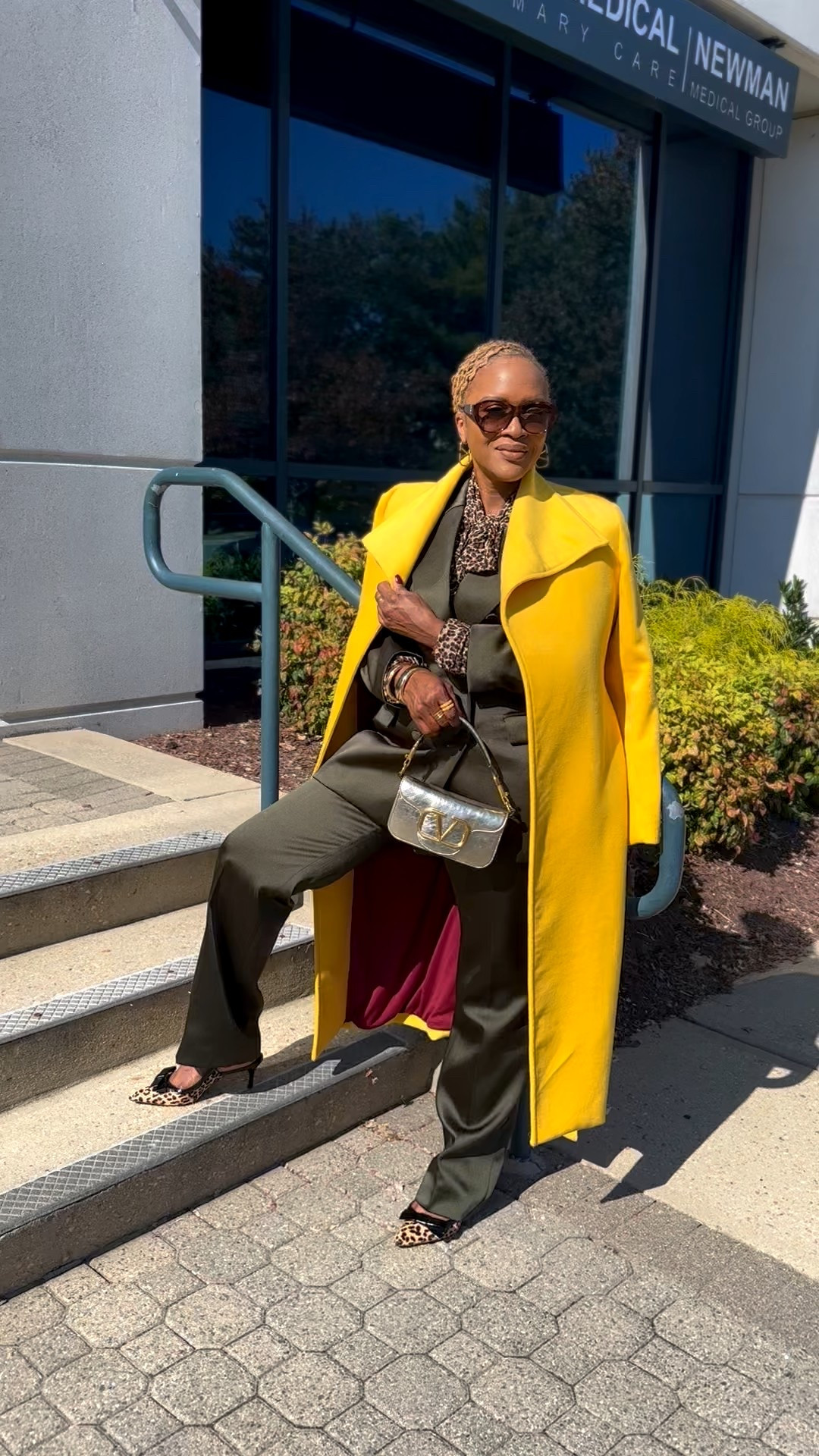 A yellow coat can elevate any suit 
Workwear outfit 

#LTKSaleAlert #LTKootd #LTKWorkwear