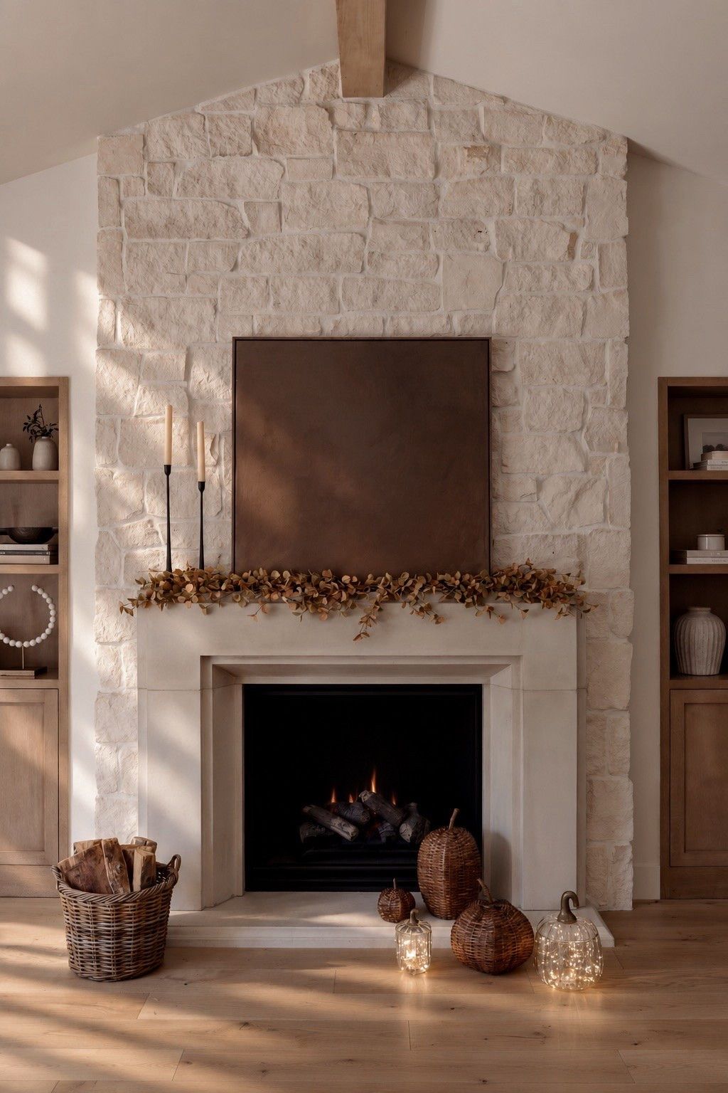 Fall mantel styling 🍂

#LTKHome #LTKSeasonal