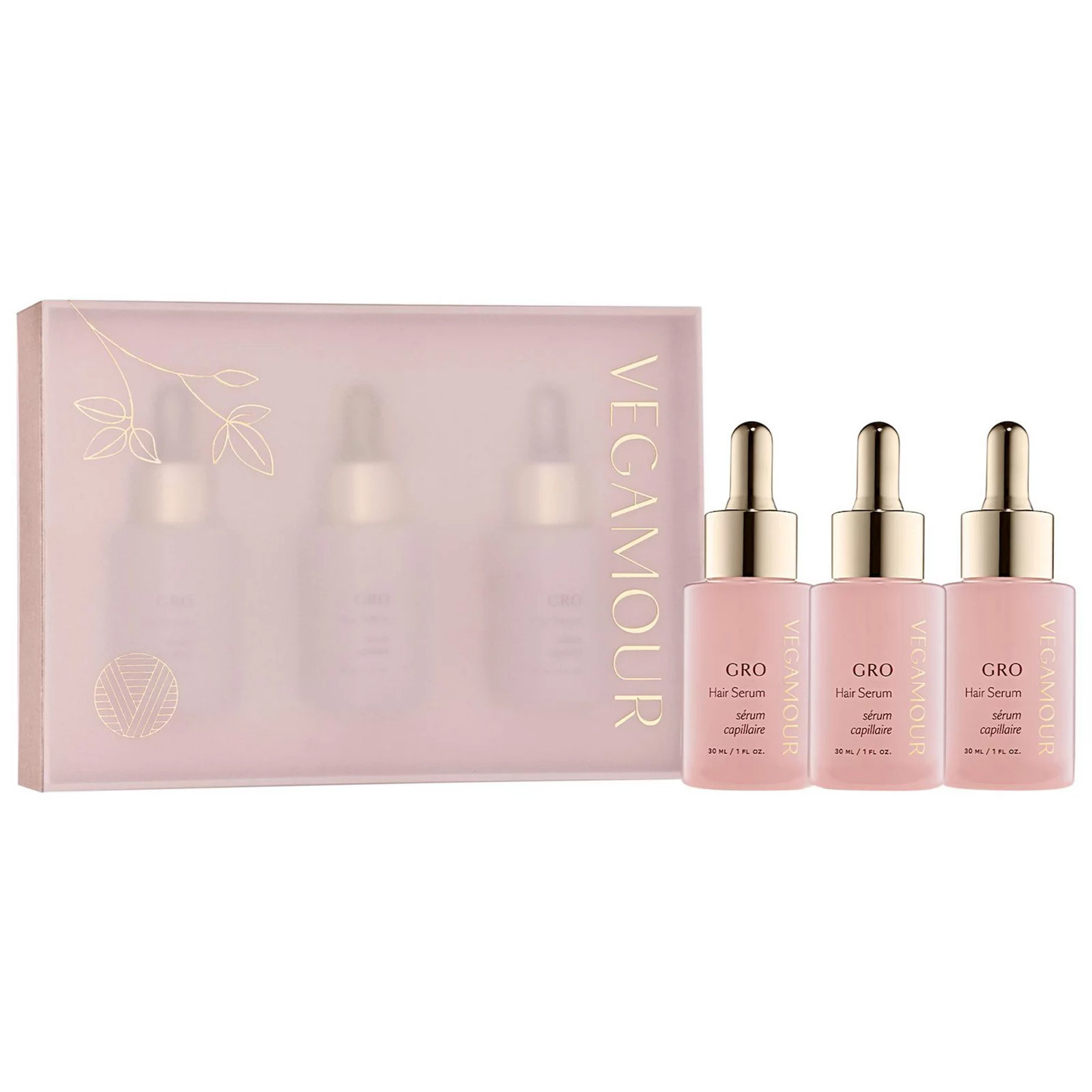 Vegamour GRO Hair Serum Trio Set for Thinning Hair, None | Kohl's