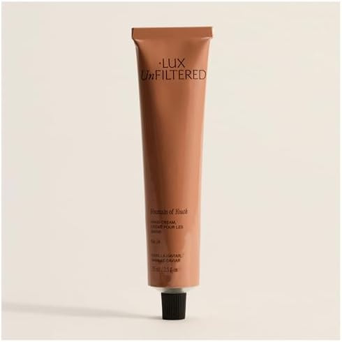 + Lux Unfiltered N°24 Fountain of Youth Age Defying Hand Cream for Women & Men - Moisturizing Ha... | Amazon (US)