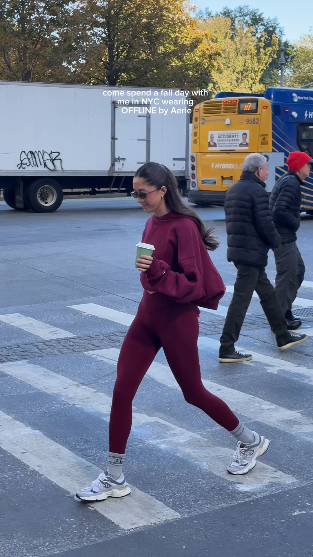 NYC day in the life ft. @aerie <3 #AerieREAL, #AeriePartner #ad  