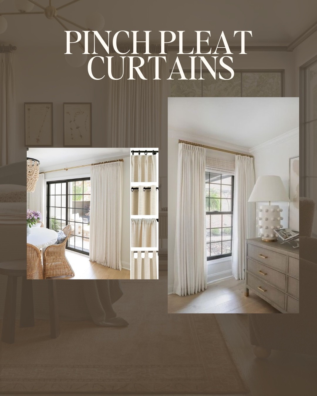 5 GENIUS hacks to make your small bedroom feel WAY bigger instantly 👏✨
No renovation. Just smart design.

1️⃣ Oversized rugs — going bigger actually makes the room feel larger. Undersized rugs do the opposite.
2️⃣ Ceiling-height curtains — hang them high and wide to visually raise the ceiling (this one is a game-changer).
3️⃣ Wall mirrors — bounce light, add depth, and instantly open up the space.
4️⃣ Color drenching — one cohesive color on walls, trim, and even furniture = fewer visual breaks.
5️⃣ Taller photo trees — vertical furniture draws the eye up and maximizes storage without crowding the room.

Small spaces don’t need less style — they need better strategy.

#LTKHome