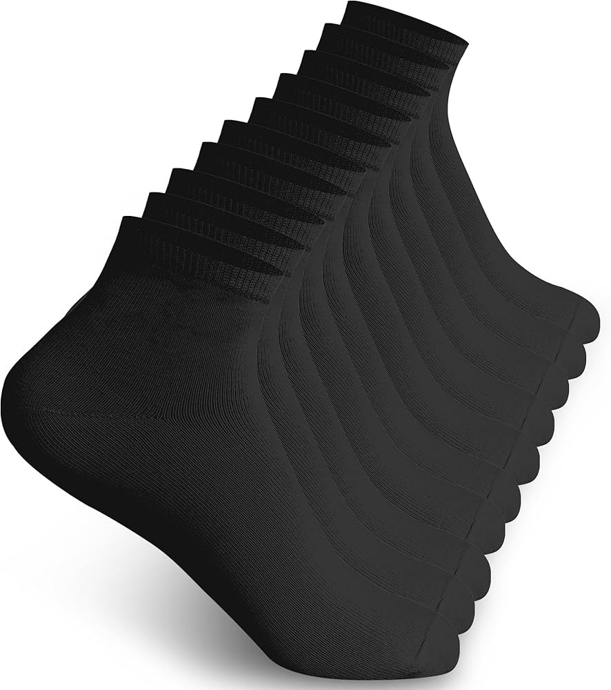 Laura Ashley Women's Quarter Socks | Athletic, Lightweight & Breathable Socks | Ideal for Sports,... | Amazon (US)