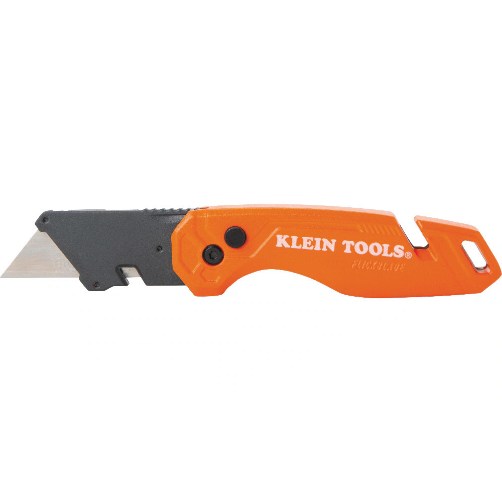 Klein Tools Folding Utility Knife With Blade Storage | 44303 | Lowe's