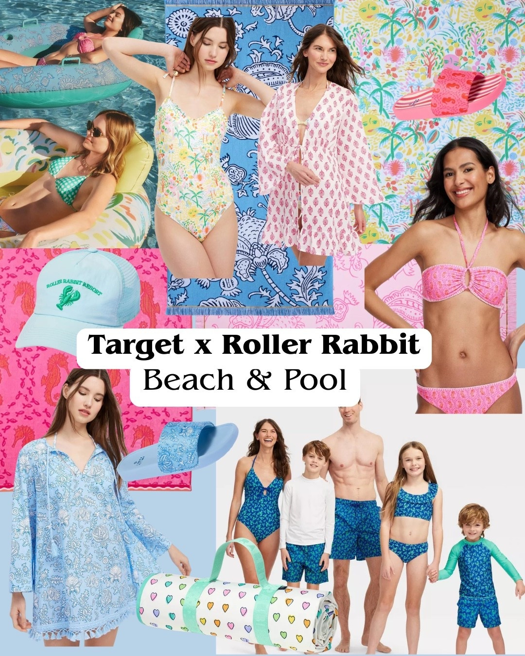 So excited for this collab! 🤍 Dropping tonight 3/7 at 1 AM MST.

From matching family outfits to dresses, pajamas, swimwear, and even beach and pool gear… this collection is so fun.

Target × Roller Rabbit

#ltkmomlife #ltktravel #targetpartner #paidlink #targetxrollerrabbit

#LTKmomlife #LTKTravel #LTKSwim