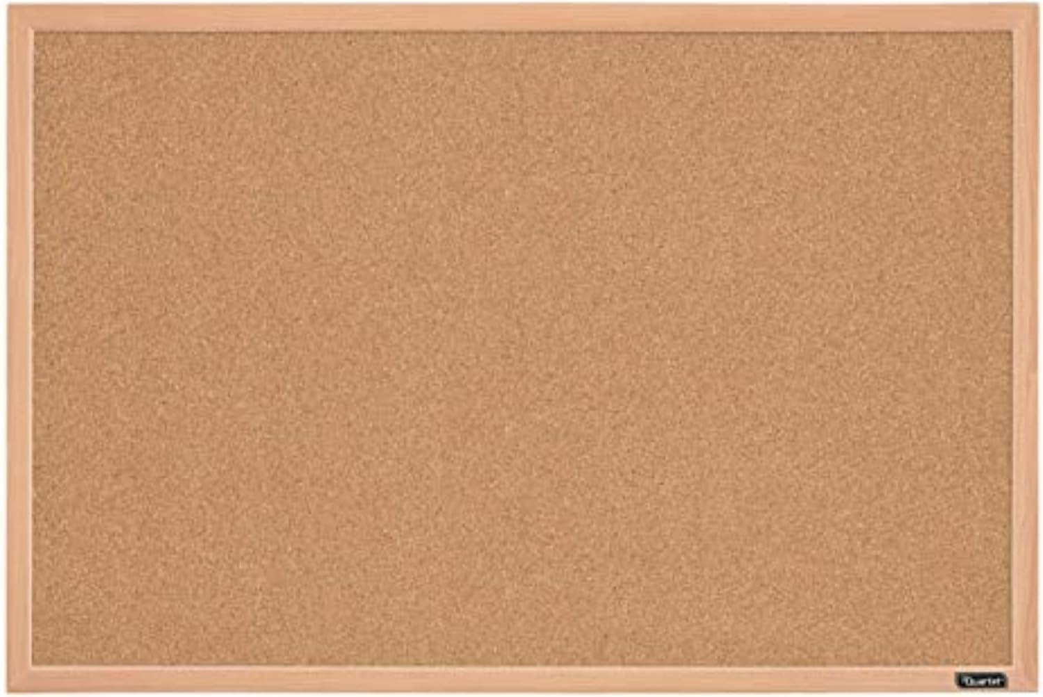 Quartet Cork Board Bulletin Board, 23" x 35" Framed Corkboard, Oak Frame, Decorative Hanging Pin ... | Amazon (US)