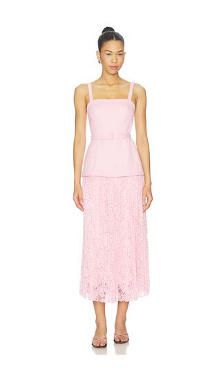 ASTR the Label Caitlin Dress in Pink. - size S | Revolve Clothing (Global)