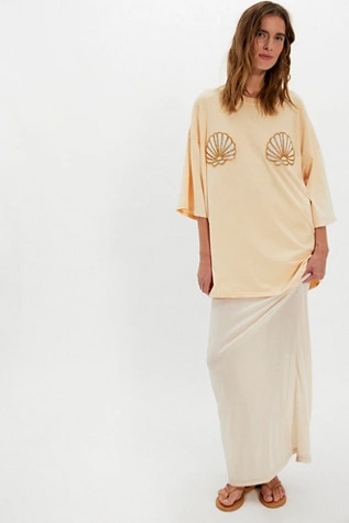 Sabbi Sparkle Shell Oversized Tee | Free People (Global - UK&FR Excluded)