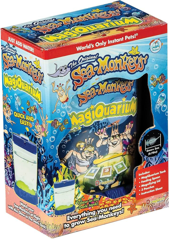 Sea-Monkeys® Magiquarium - World's Only Instant Pets® - Ages 6+ (Pack of 1) | Amazon (US)