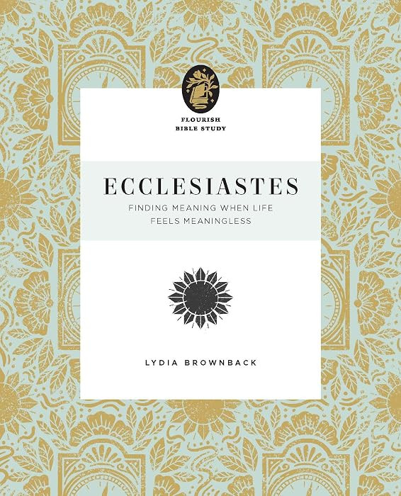 Ecclesiastes: Finding Meaning When Life Feels Meaningless (Flourish Bible Study) | Amazon (US)