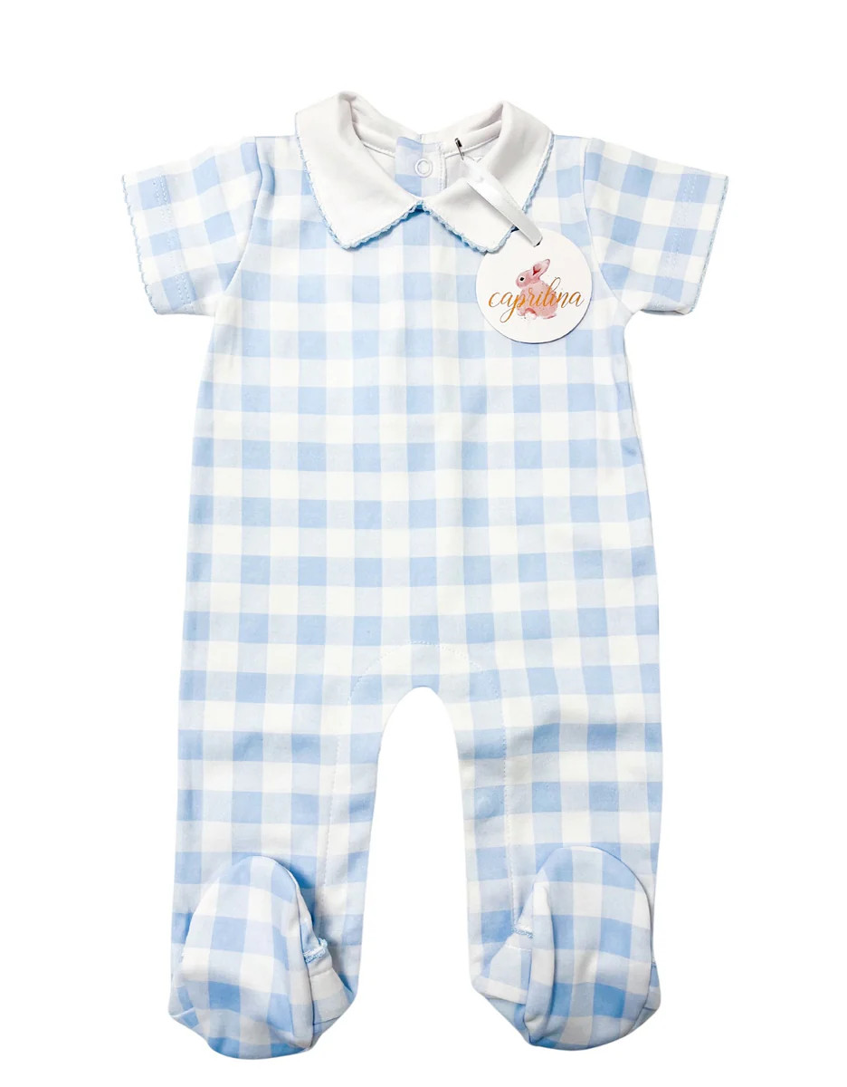 BOYS COLLARED FOOTIE | Caprilina