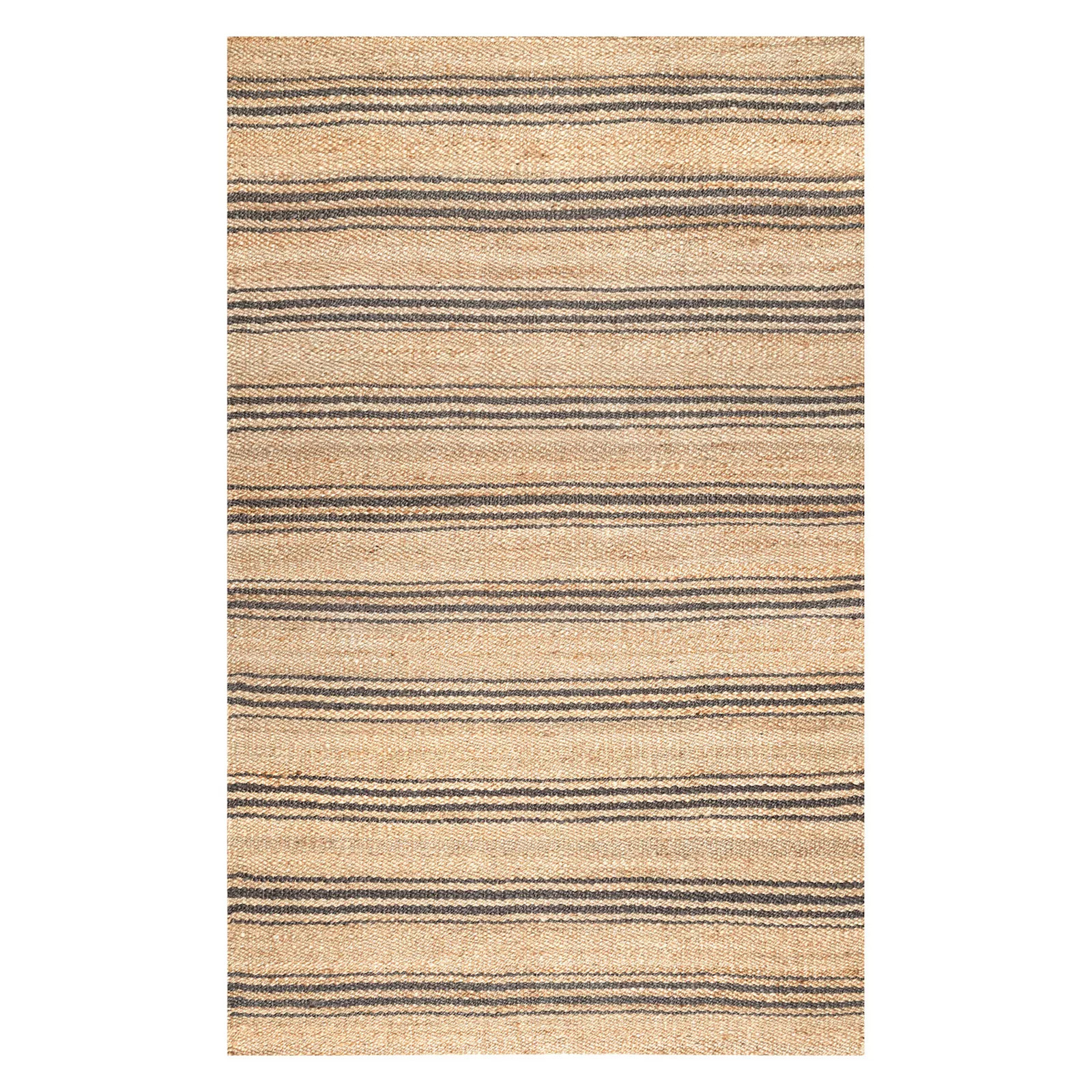 Rugs USA Sycamore Striped Jute Area Rug, Natural | Kohl's