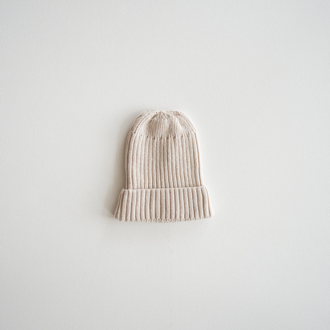 Organic Knit Beanie | Atlas Grey