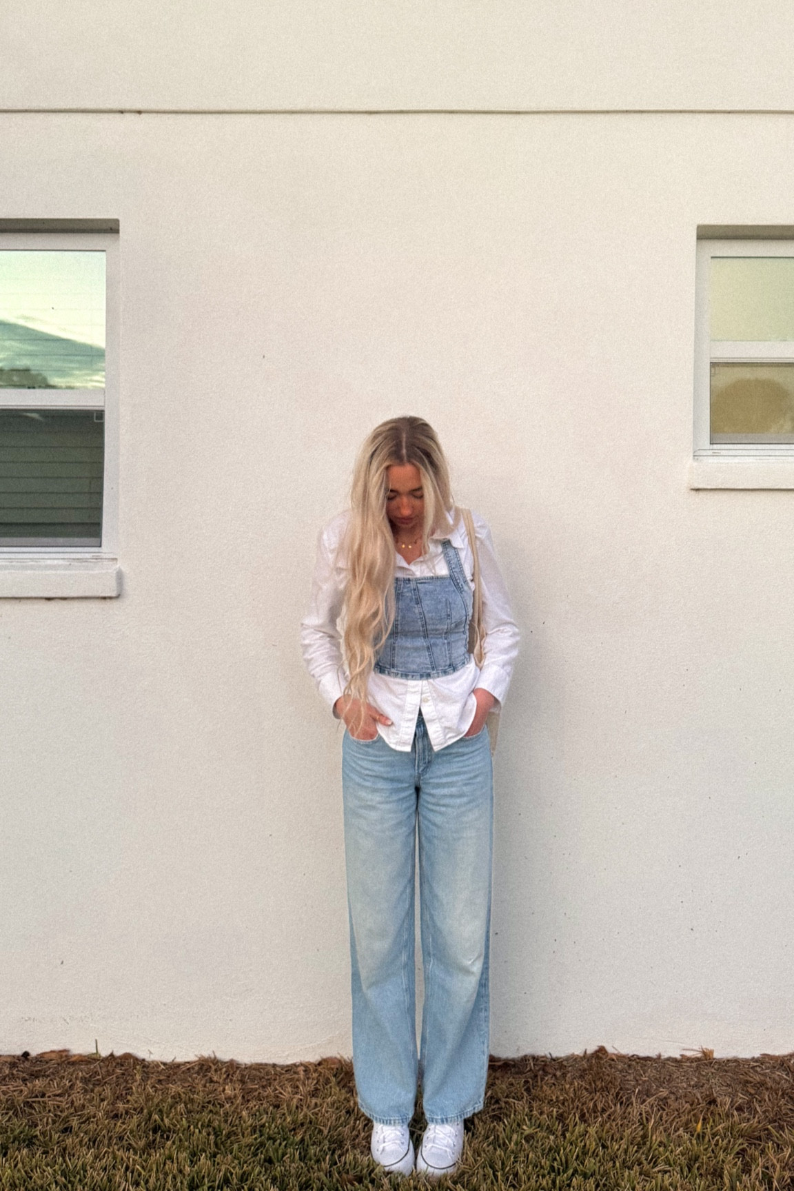 loving the double denim for any occasion!
Pants - 26/27 or 4


denim outfit, valentine’s day outfit, date night outfit, every day jeans 

#LTKFindsUnder50 #LTKStyleTip