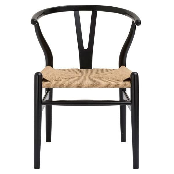 Poly and Bark Weave Chair in Black - Single - Black - Shortbrand: Poly and Bark | Bed Bath & Beyond