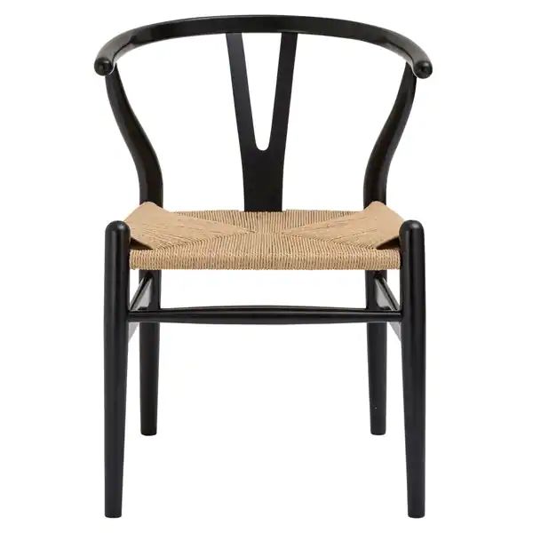 Poly and Bark Weave Chair in Black - Single - Black - Shortbrand: Poly and Bark | Bed Bath & Beyond