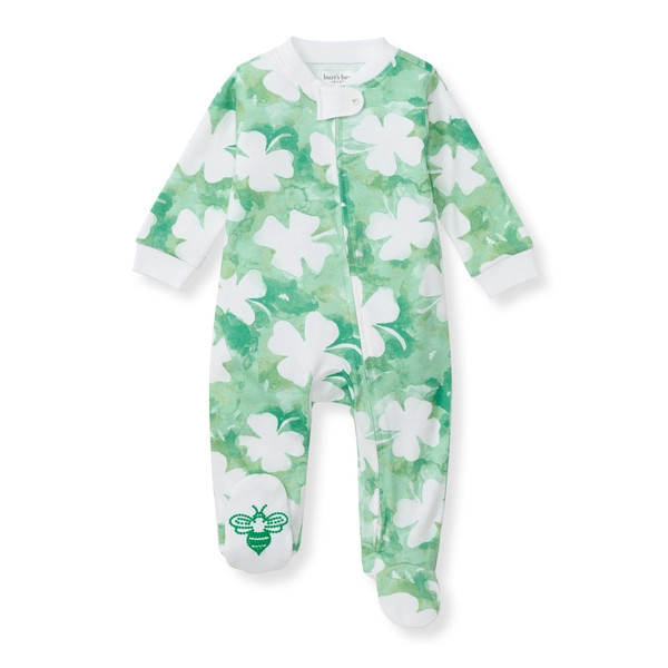 Artsy Clover Organic Cotton Pajamas | Burts Bees Baby