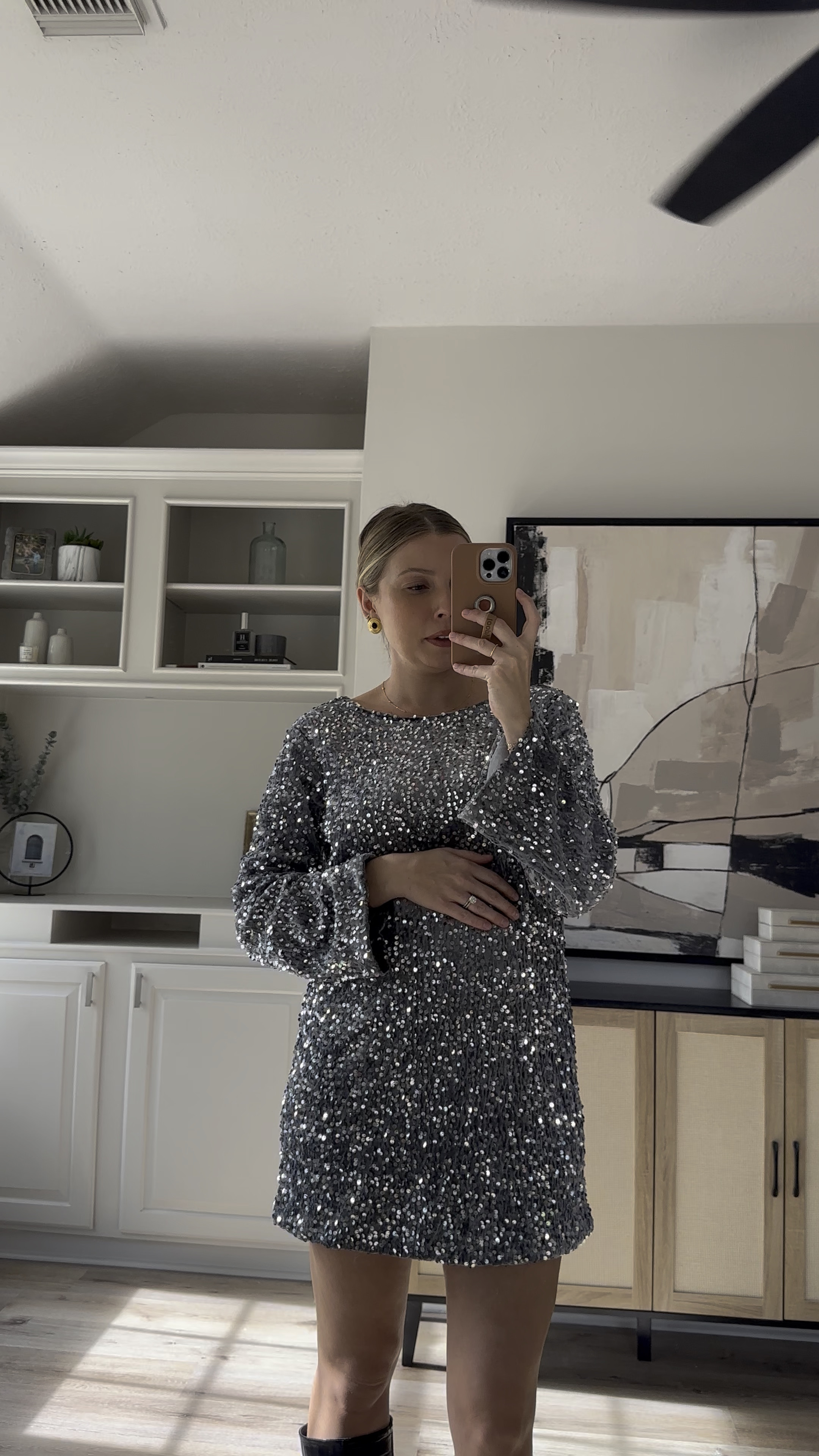 New Years Eve Outfit | Size M in sparkle dress 

#LTKBump #LTKParties #LTKHoliday