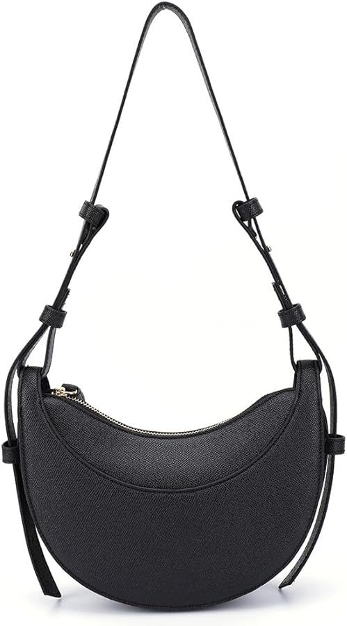 TIAASTAP Shoulder Bags for Women Y2K Hobo Crescent Bag Ladies Tote Handbag Half Moon Cross Body B... | Amazon (UK)