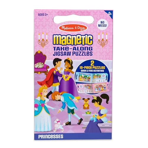Magnetic Princess Jigsaw Puzzles