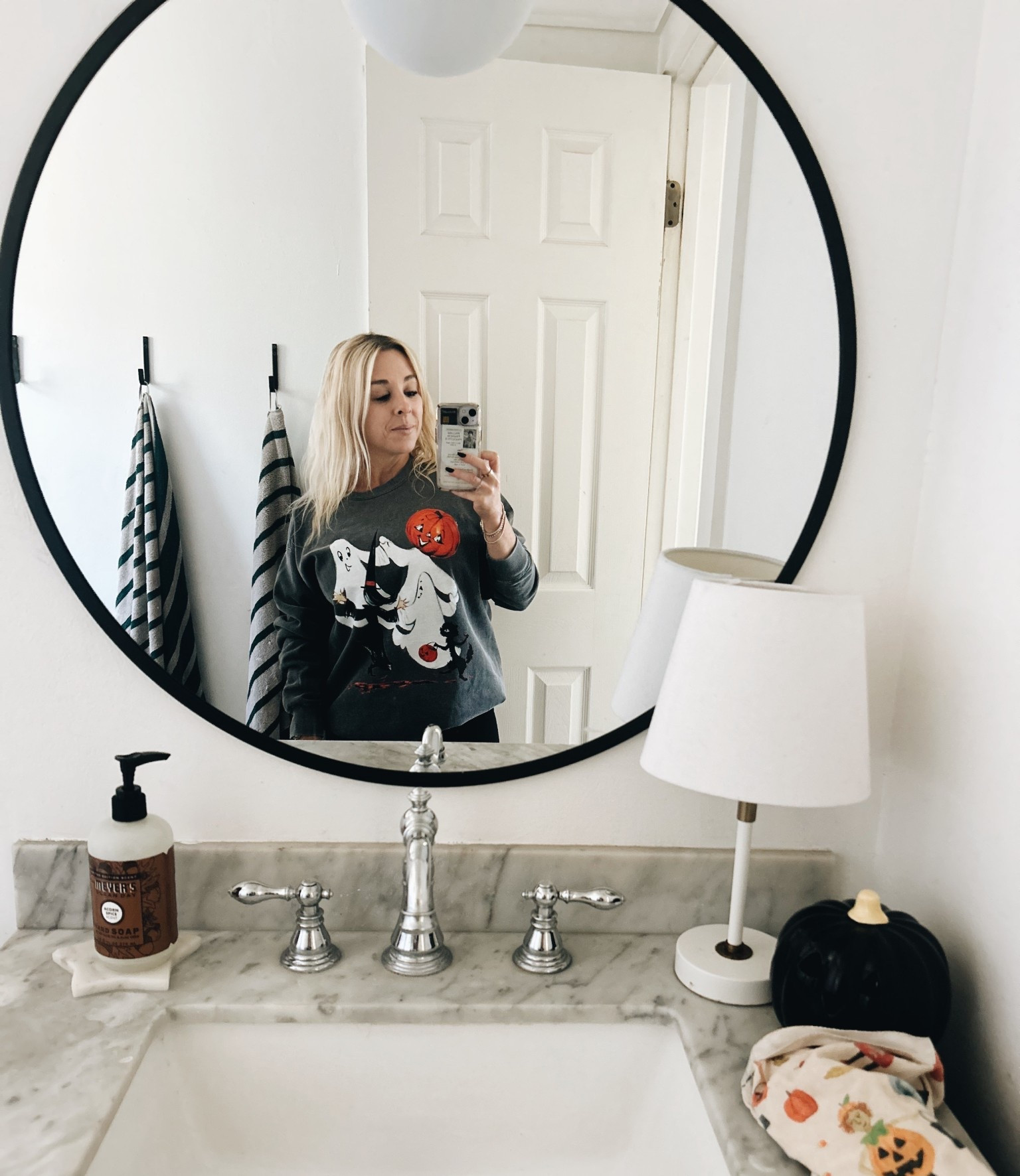 Halloween crews on repeat this month 👻 

#LTKStyleTip #LTKHalloween #LTKSeasonal