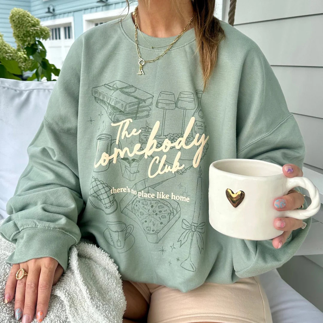 PUFF 'The Homebody Club' Sweatshirt | United Monograms
