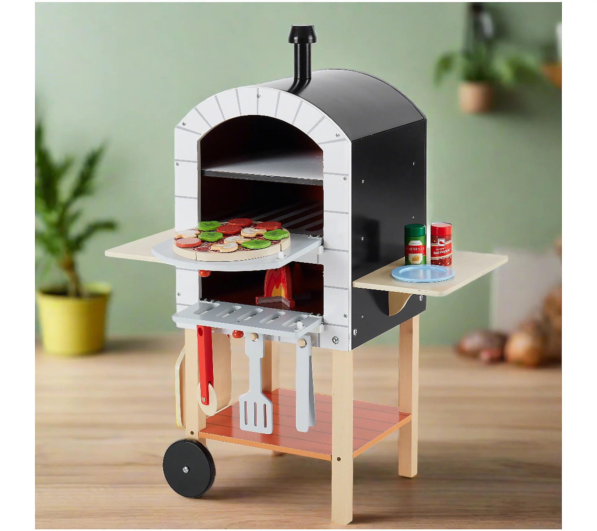 Teamson Kids My Little Helper Pizza Oven & Accessories | QVC