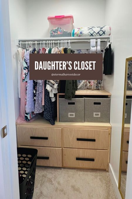 I added some built in drawers for my daughter’s closet to hopefully utilize the space better. These drawer pulls were my favorite part and they were so easy to install. 

#LTKfamily #LTKhome #LTKkids