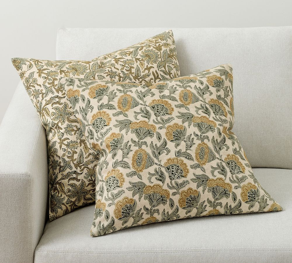 Callista Reversible Printed Pillow | Pottery Barn (US)