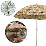 EasyGoProducts EGP-UMB-016-1 9.5' Easygo Thatch Patio Umbrella – Tropical Palapa Raffia Tiki H, 9.5f | Amazon (US)