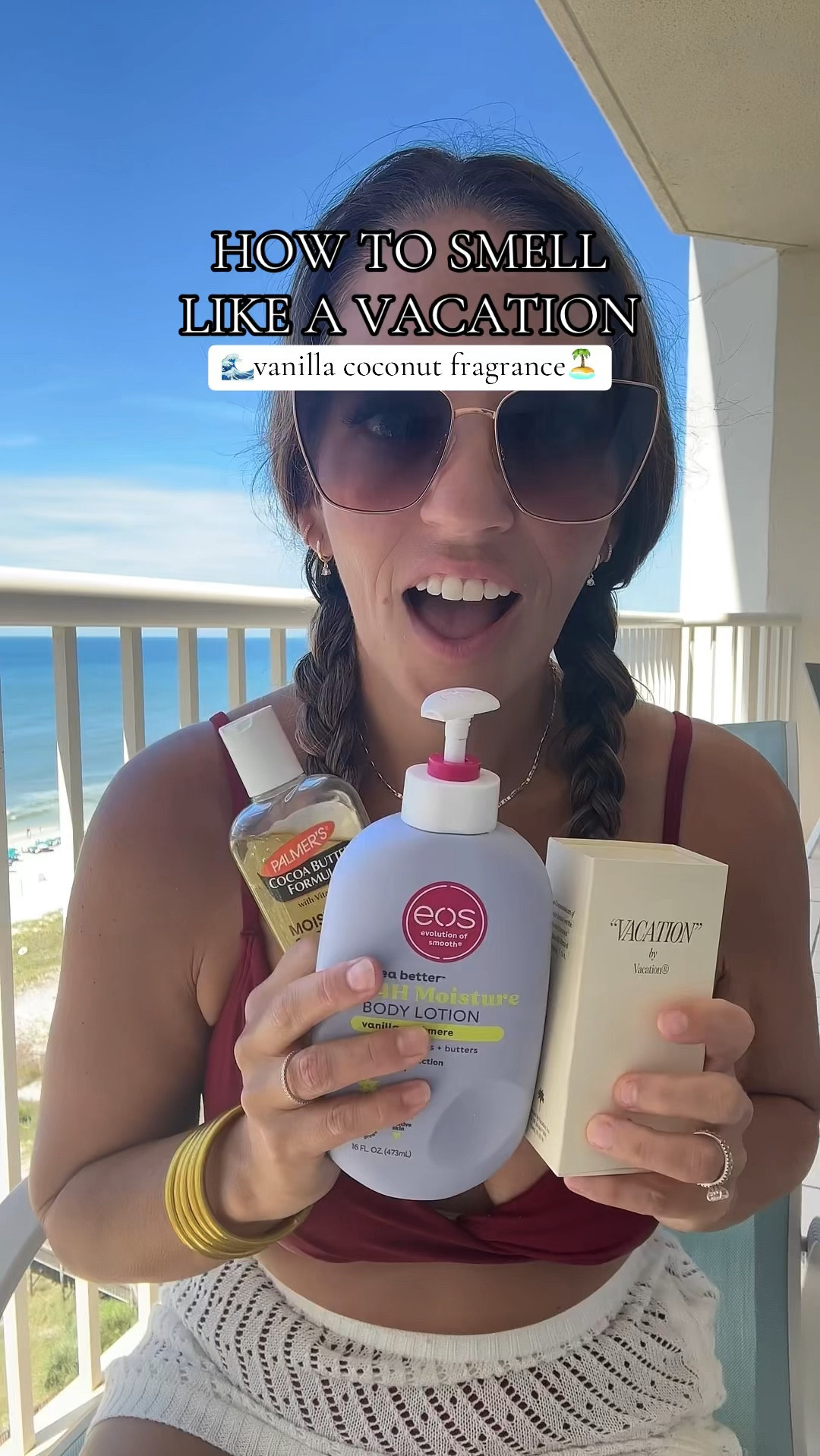 🏝️VANILLA COCONUT PERFUME Smell like a vacation with this three step / trifecta layering of palmers cocoa body oil, WOS vanilla cashmere lotion and The Vacation  perfume. #howtosmellgood #howtosmelllikevanilla #howtosmelllikecoconut #howtosmellexpensive #perfumerecommendations #vacationperfume 

#LTKBeauty #LTKSeasonal #LTKTravel