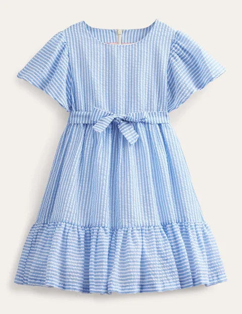 Fit & Flare Dress - Penzance/Ivory | Boden (UK & IE)