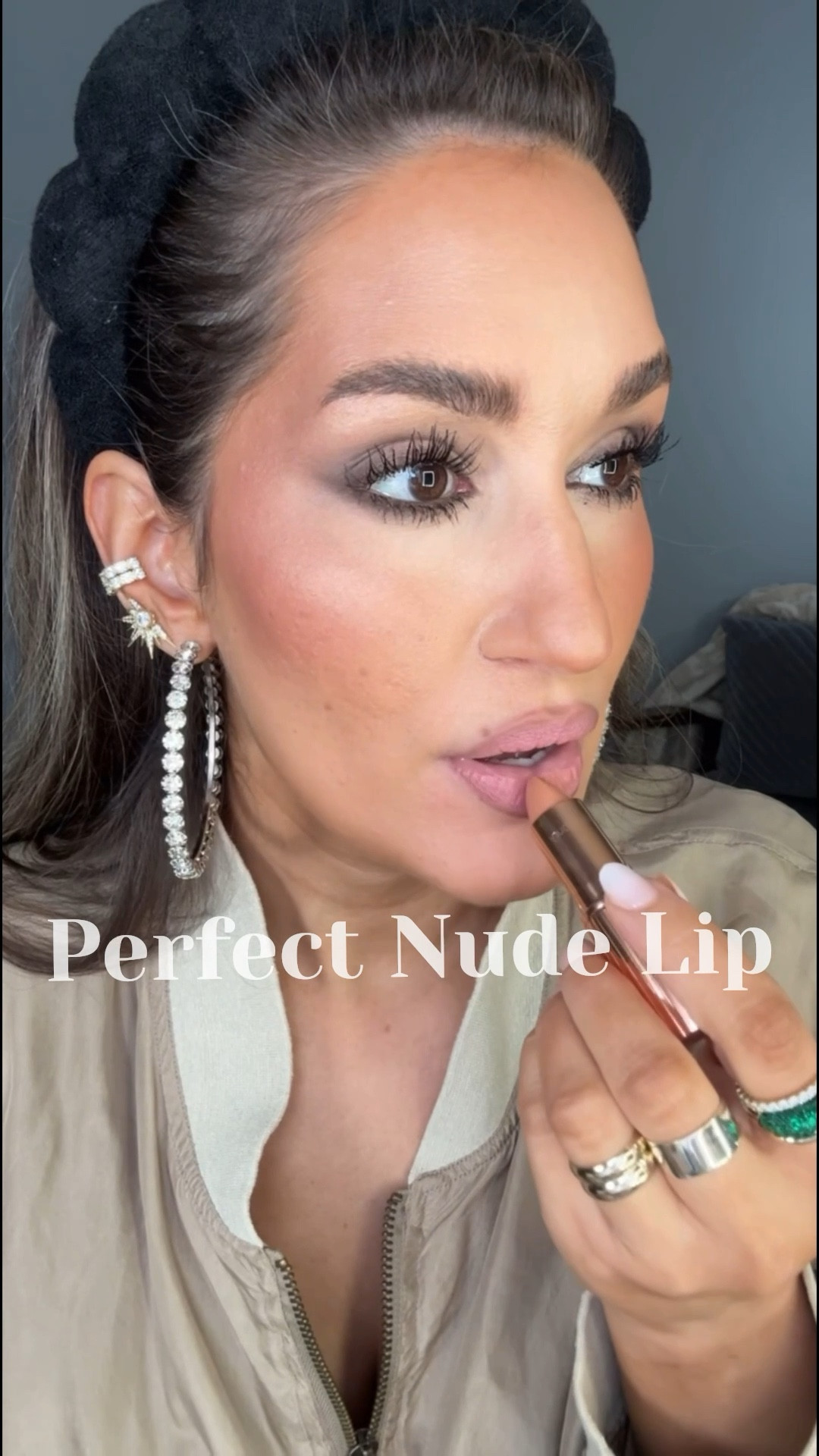 How I build my perfect nude as a makeup artist 

1) Contour lips with a cooler shade liner - I’m using shade Cacao 
2) Mix one neutral nude with one that adds more color, so it doesn’t look like you’re wearing concealer. I used Lawless Daisy Girl & Charlotte Tilbury Penelope Pink
3) Gloss. I mixed a shimmer and a cream. Elf crystal baller & Lawless 

#LTKFindsUnder50 #LTKBeauty #LTKstorytime