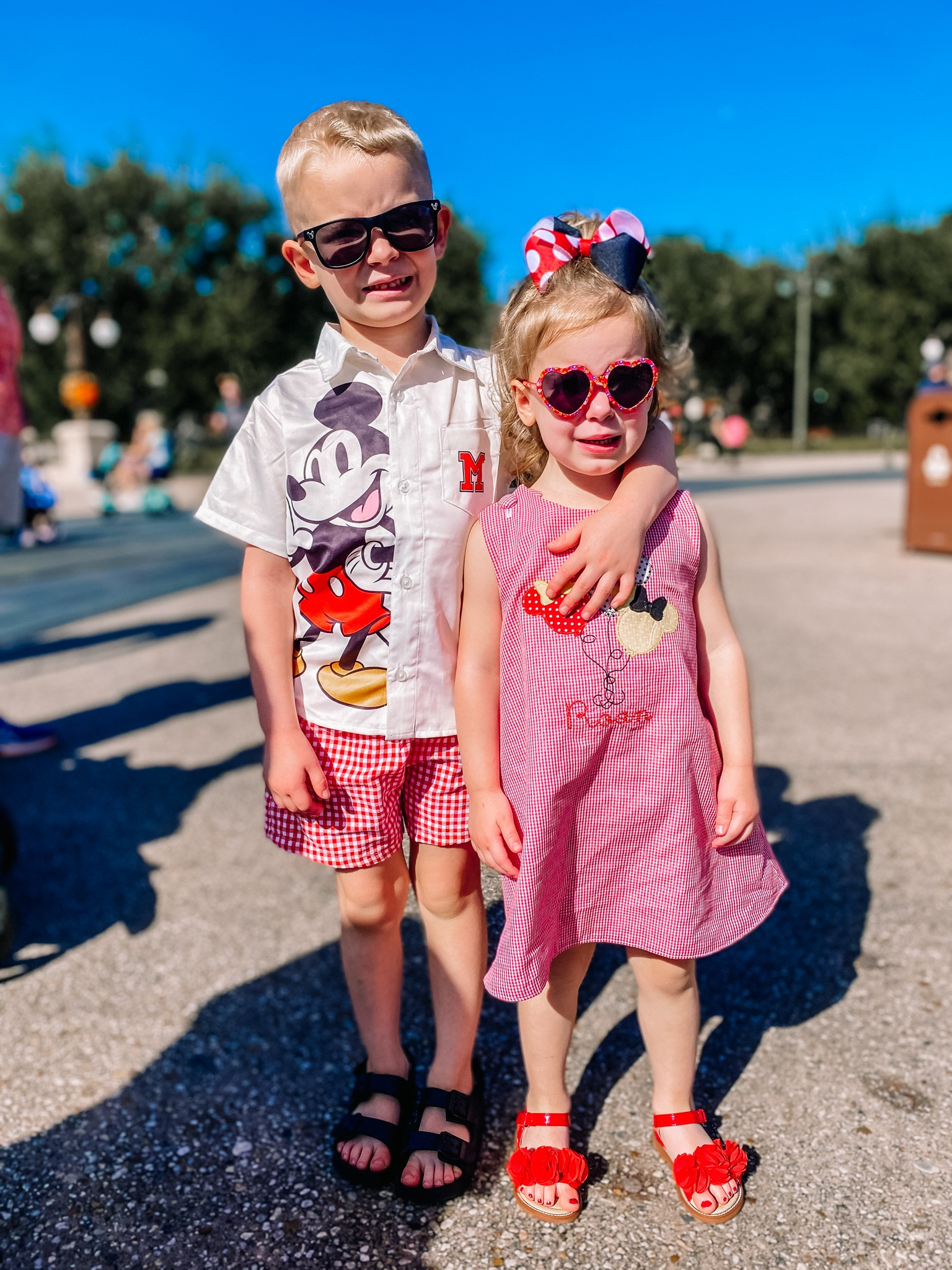 Kids Disney world outfits, magic kingdom Minnie Mouse dress for toddler girl, boys Mickey Mouse shirt

#LTKKids #LTKFamily #LTKTravel